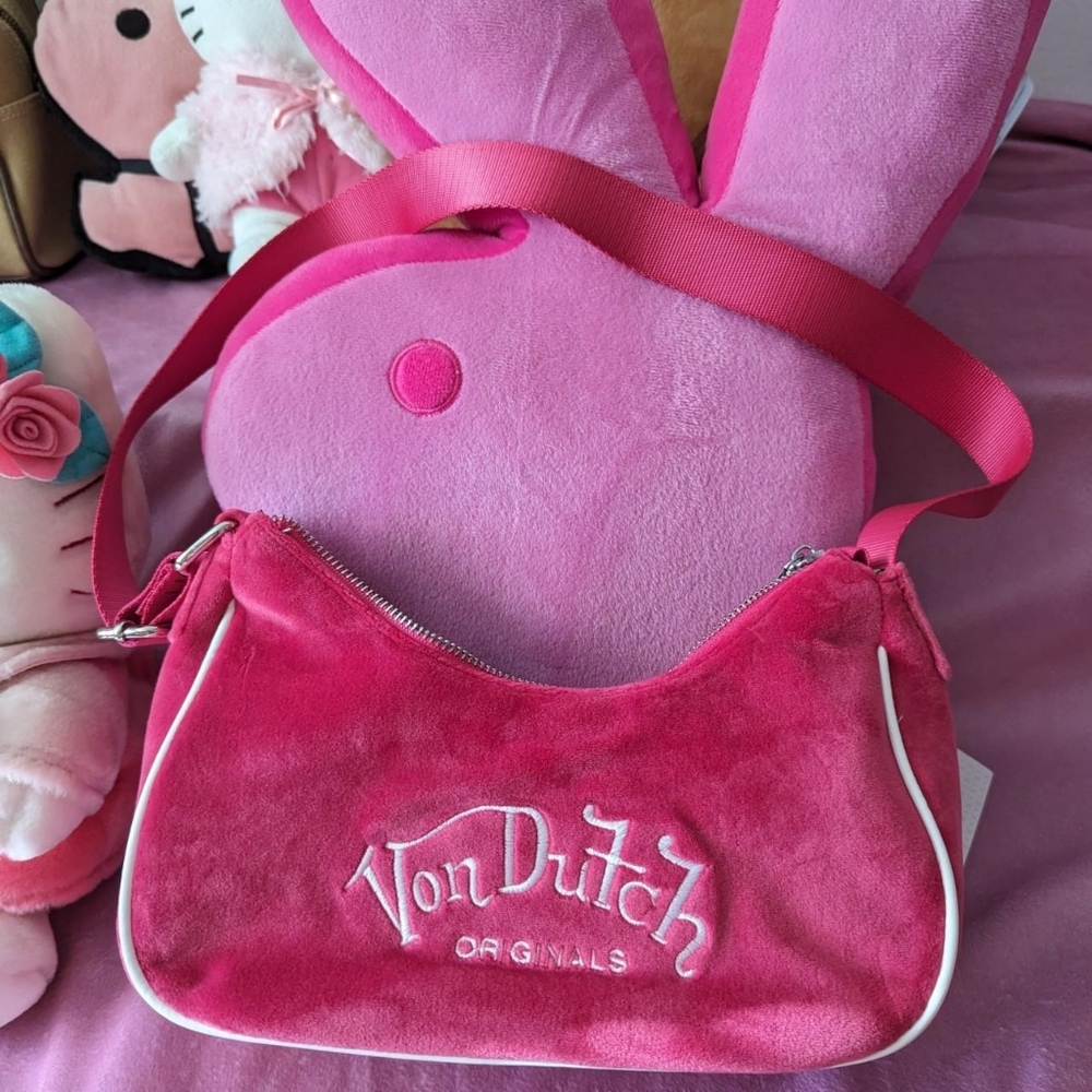 Von Dutch pink purse